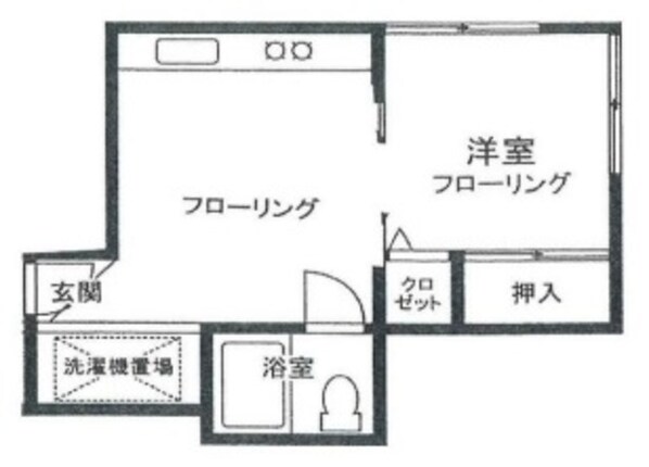 ハイム水越の物件間取画像